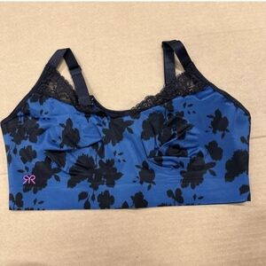 New Ruby Ribbon Heritage Lace Demiette Bra Winter Rose